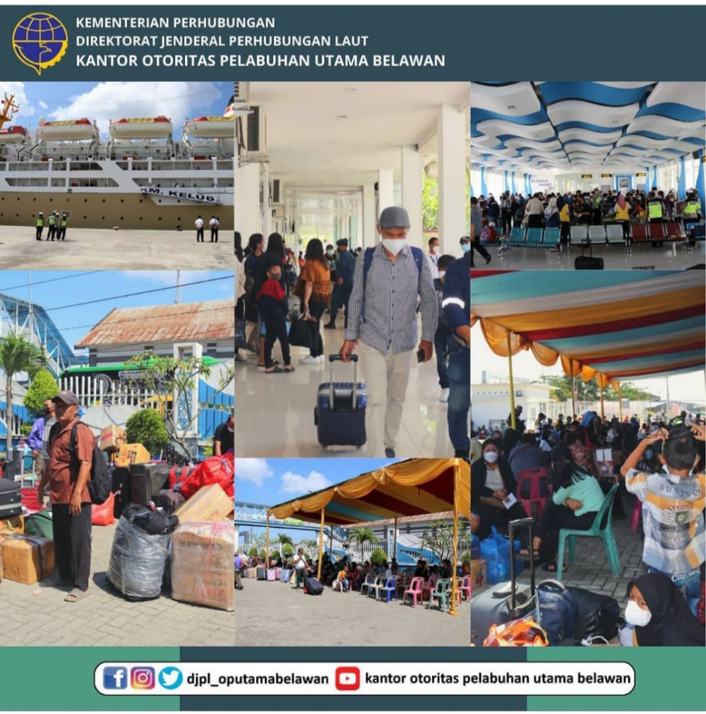 Tingkatkan Pengawasan Penumpang KM. KELUD Pada Periode Nataru 2021/2022