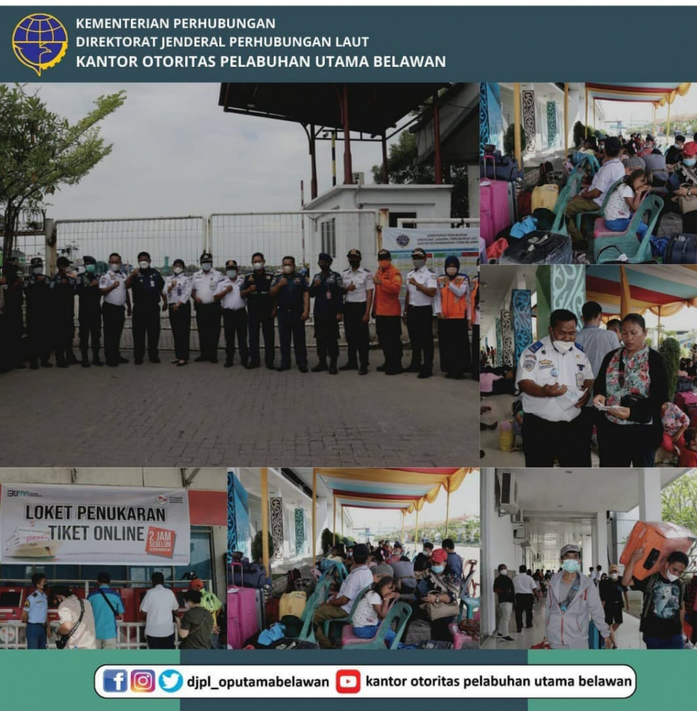 Tingkatkan Pengawasan Penumpang KM. KELUD Pada Periode Nataru 2021/2022