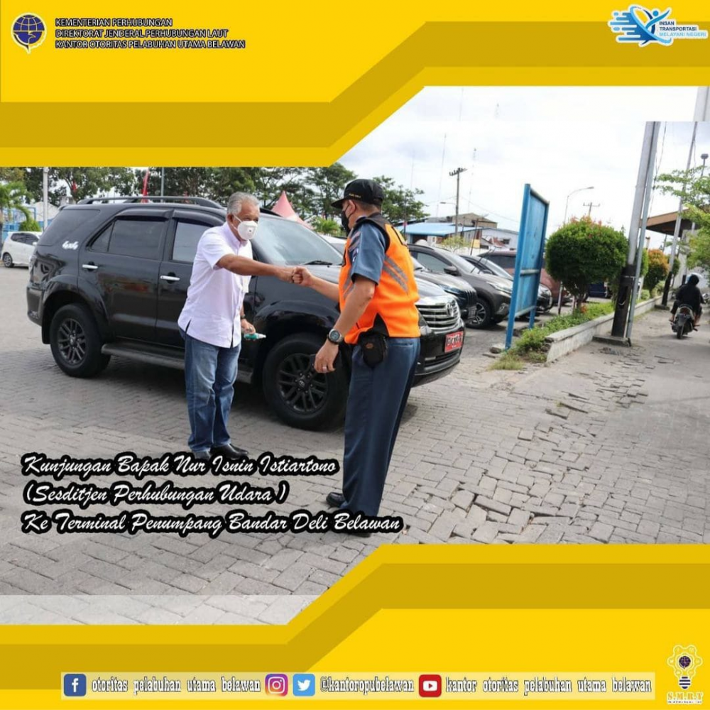 "Kunjungan Kerja Sesditjen Perhubungan Udara"