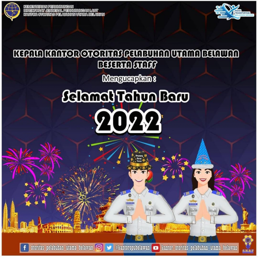 "Selamat Tahun Baru 2022"