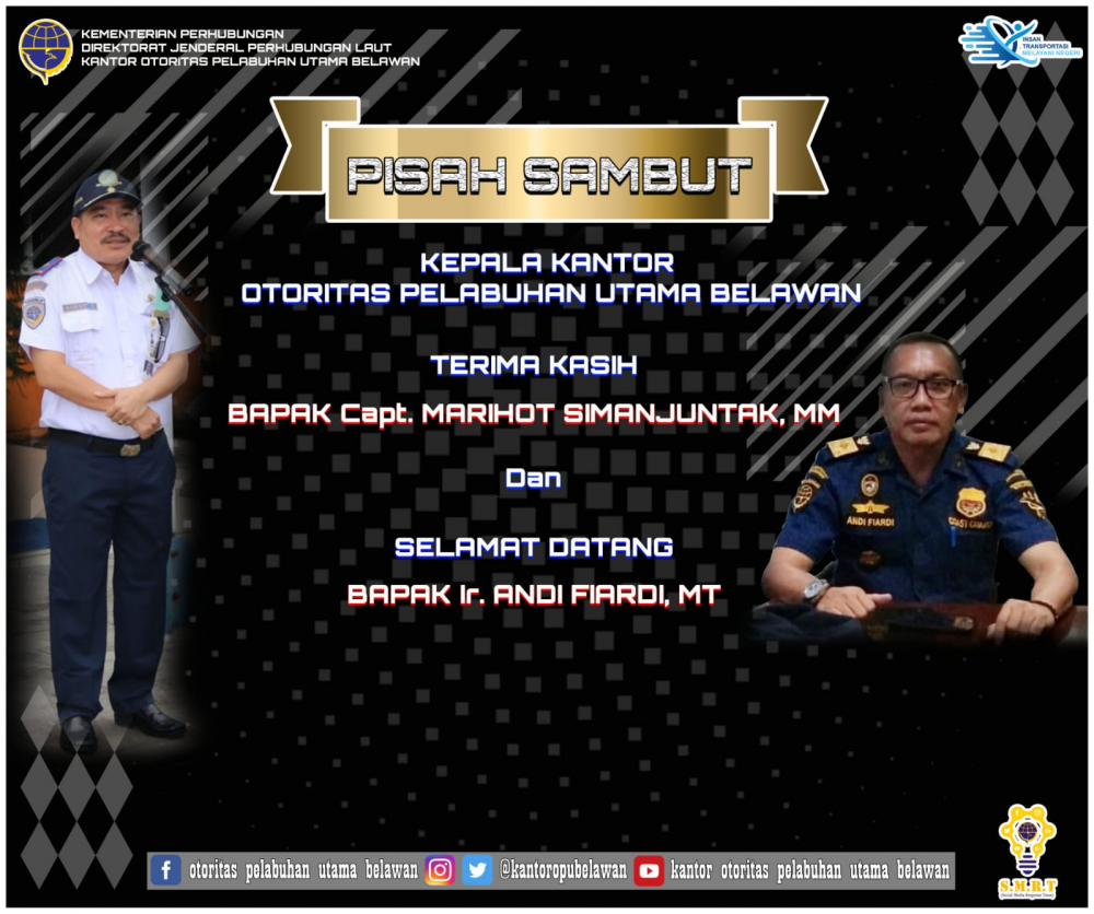 "Selamat Bertugas & Selamat Sukses"