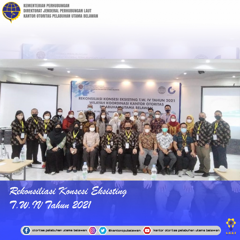 Rekonsiliasi Konsesi TW.IV Tahun Anggaran 2021