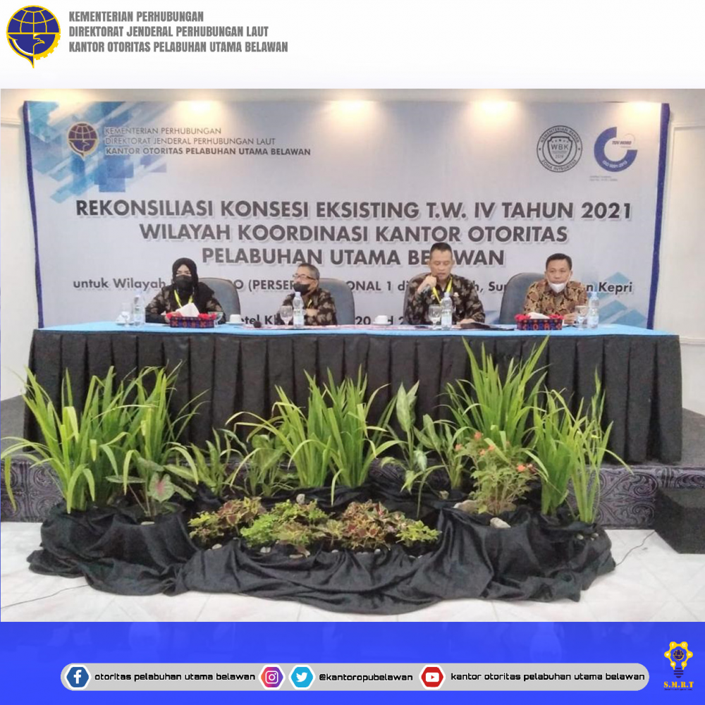 Rekonsiliasi Konsesi TW.IV Tahun Anggaran 2021