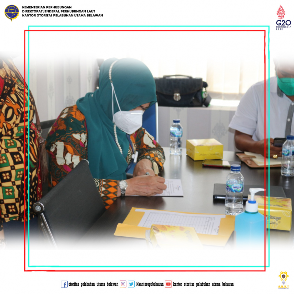 "Rapat Standard Kinerja Operasional Pelabuhan Belawan"