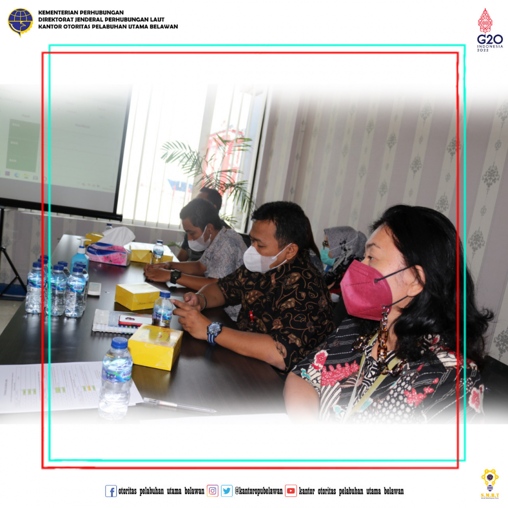 "Rapat Standard Kinerja Operasional Pelabuhan Belawan"