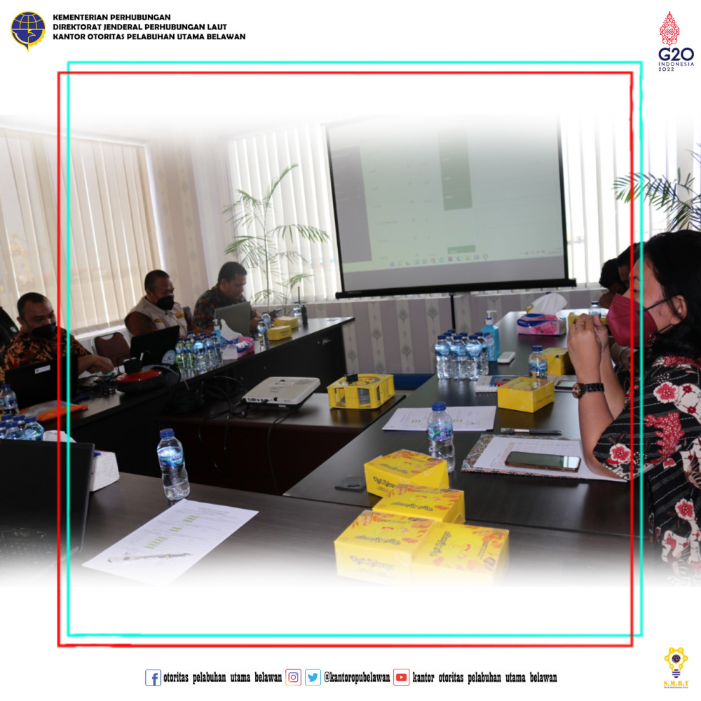 "Rapat Standard Kinerja Operasional Pelabuhan Belawan"