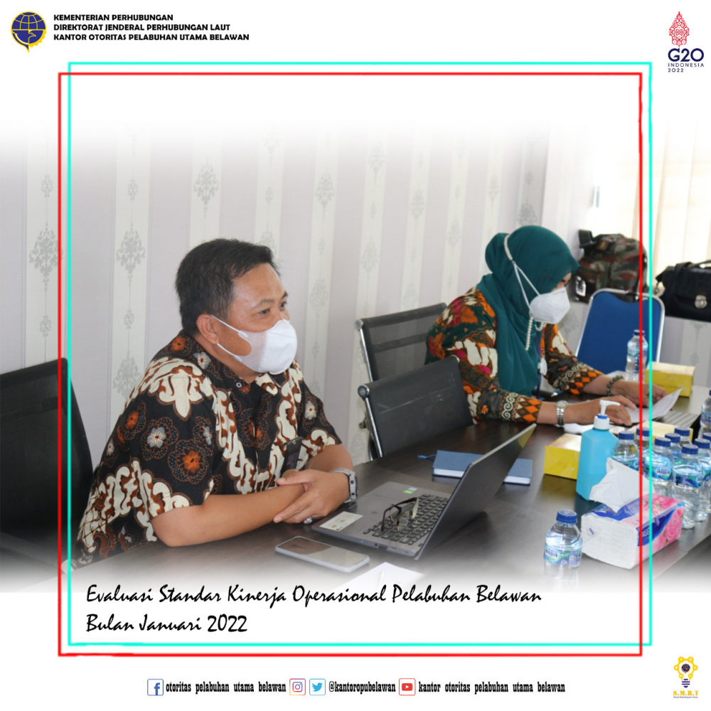 "Rapat Standard Kinerja Operasional Pelabuhan Belawan"