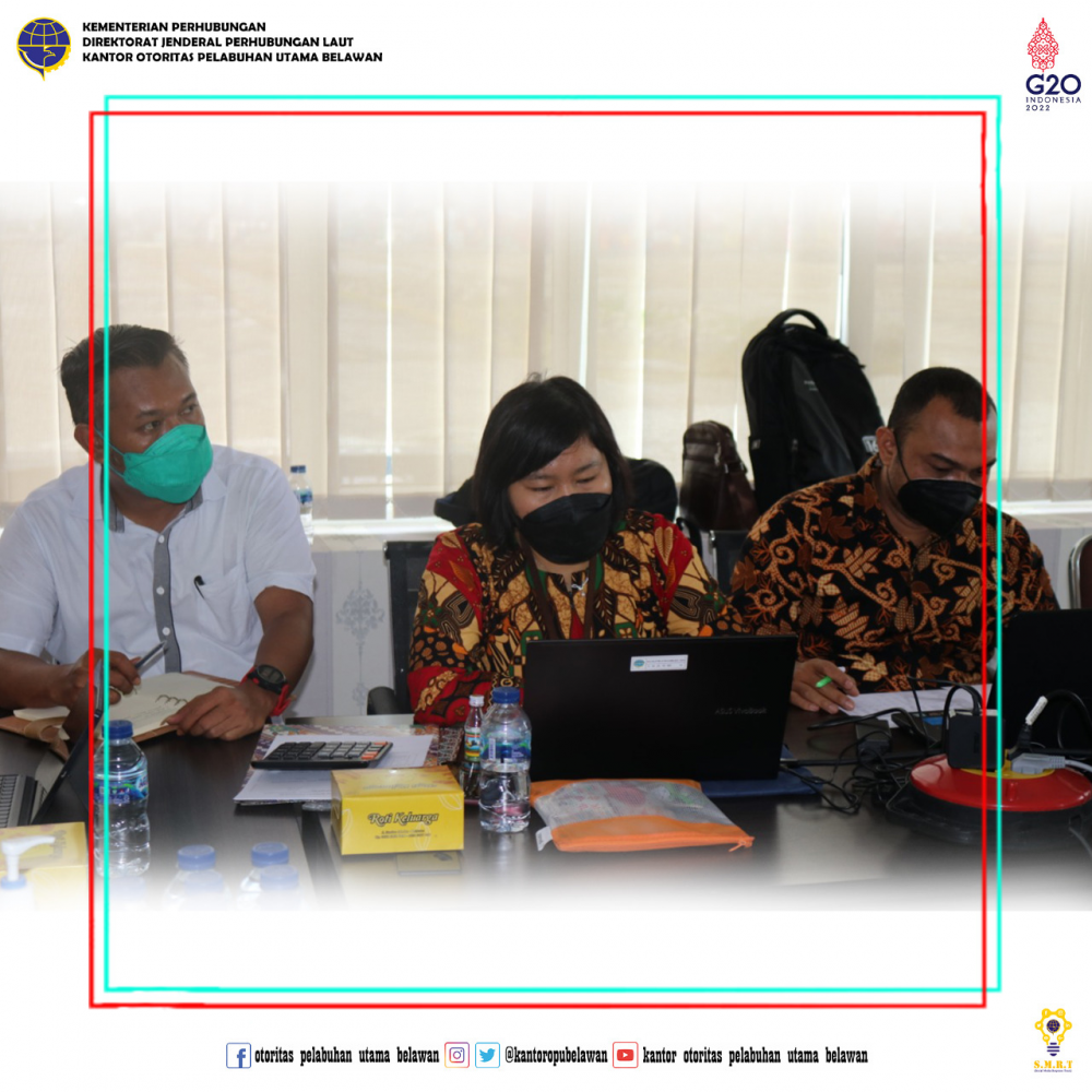 "Rapat Standard Kinerja Operasional Pelabuhan Belawan"