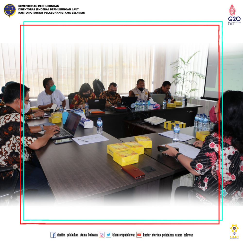 "Rapat Standard Kinerja Operasional Pelabuhan Belawan"