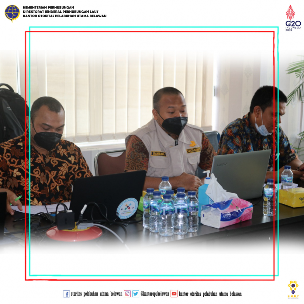 "Rapat Standard Kinerja Operasional Pelabuhan Belawan"