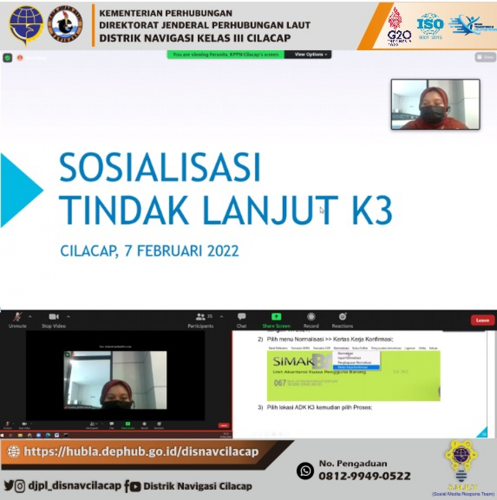 Sosialisasi Tindak Lanjut Kertas Kerja Konfirmasi (K3)