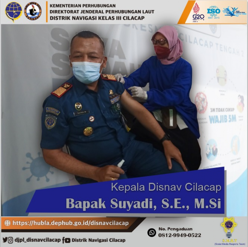 Vaksinasi Booster Covid-19 Untuk Petugas Opd Vertikal