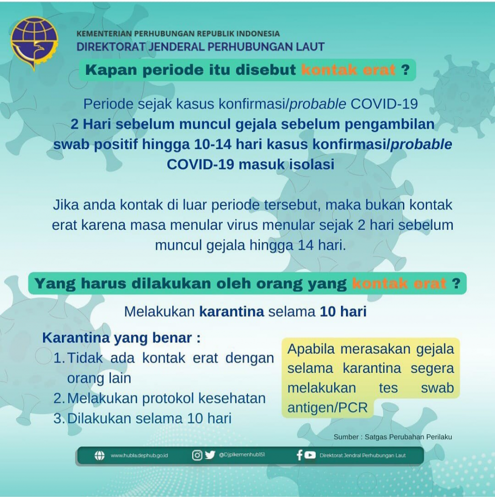 "Mengetahui Apa Itu Kontak Erat"