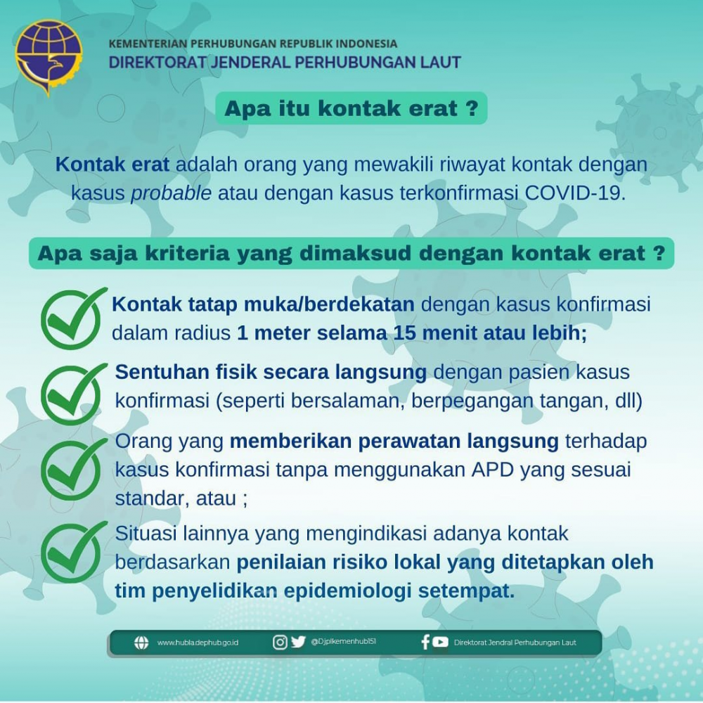 "Mengetahui Apa Itu Kontak Erat"