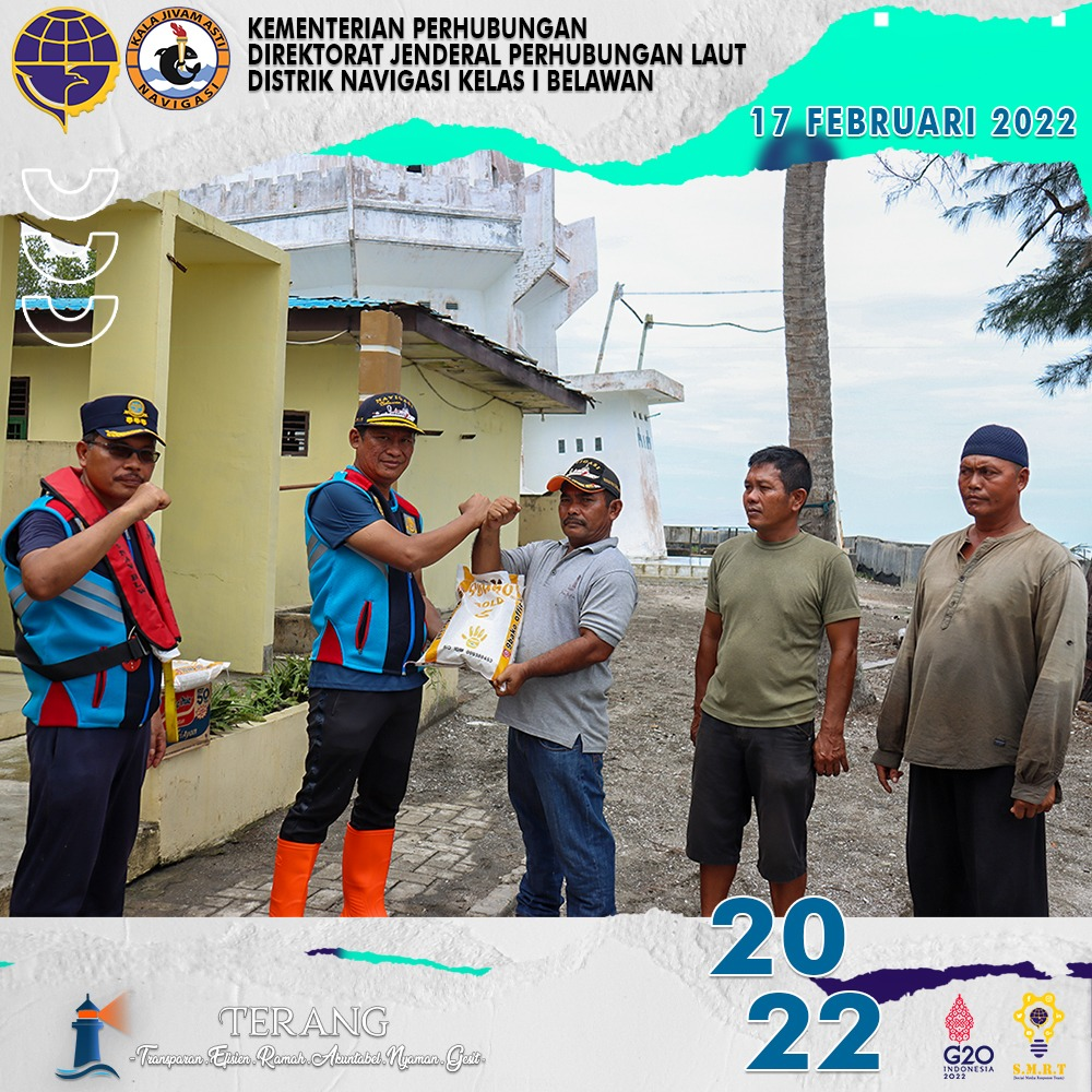 KEGIATAN MONITORING DAN EVALUASI KEHANDALAN SARANA BANTU NAVIGASI PELAYARAN (SBNP) MENARA SUAR NIPAH LARANGAN DSI.315