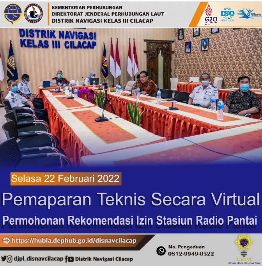 Pemaparan Teknis Terkait Permohonan Rekomendasi Izin Stasiun Radio Pantai