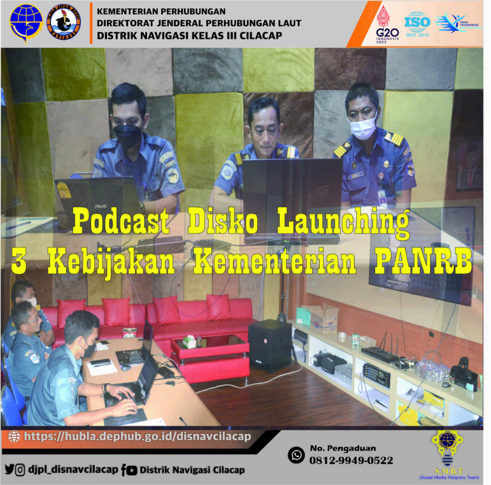 Podcast Disko Launching 3 Kebijakan Kementerian PANRB, Rabu 23 Februari 2022