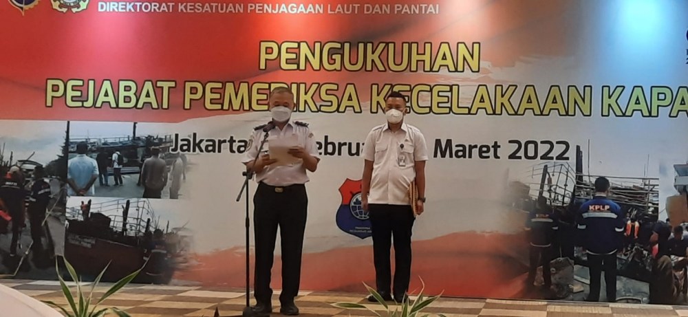 KEMENHUB KUKUHKAN 44 ORANG PEJABAT PEMERIKSA KECELAKAAN KAPAL