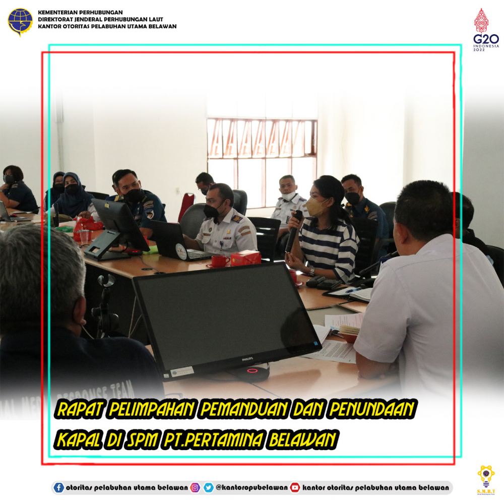 “Pelimpahan Pemanduan dan Penundaan Kapal di SPM PT. Pertamina Belawan”