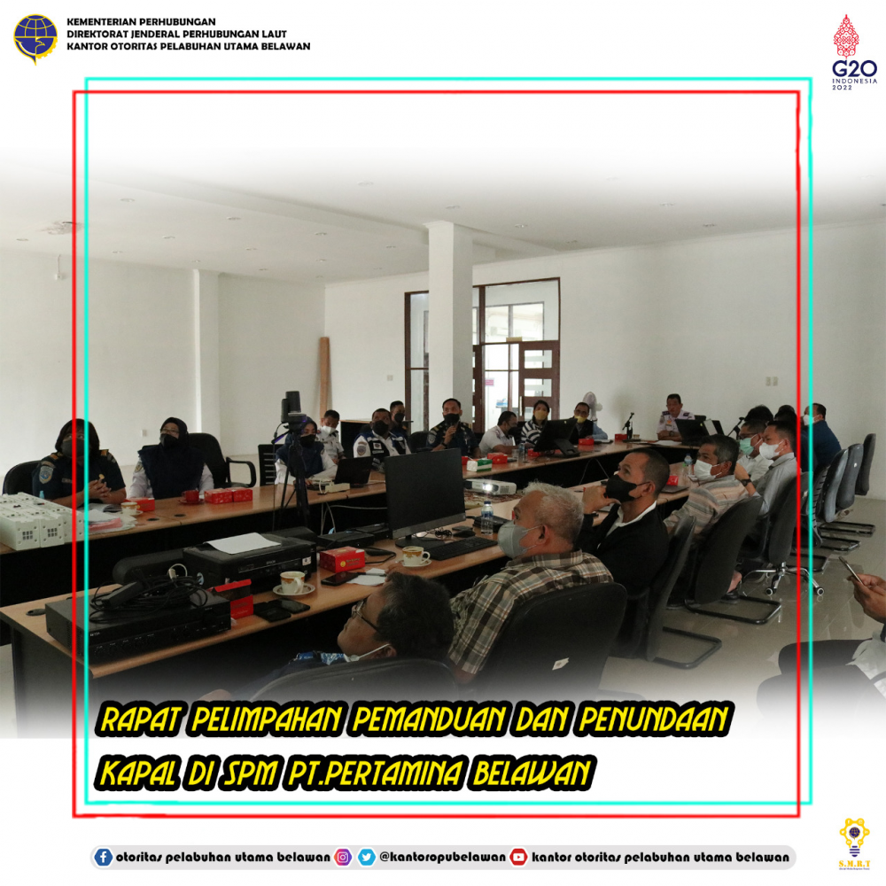 “Pelimpahan Pemanduan dan Penundaan Kapal di SPM PT. Pertamina Belawan”