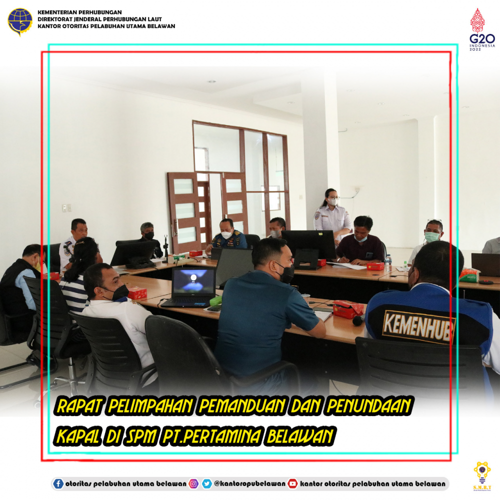 “Pelimpahan Pemanduan dan Penundaan Kapal di SPM PT. Pertamina Belawan”