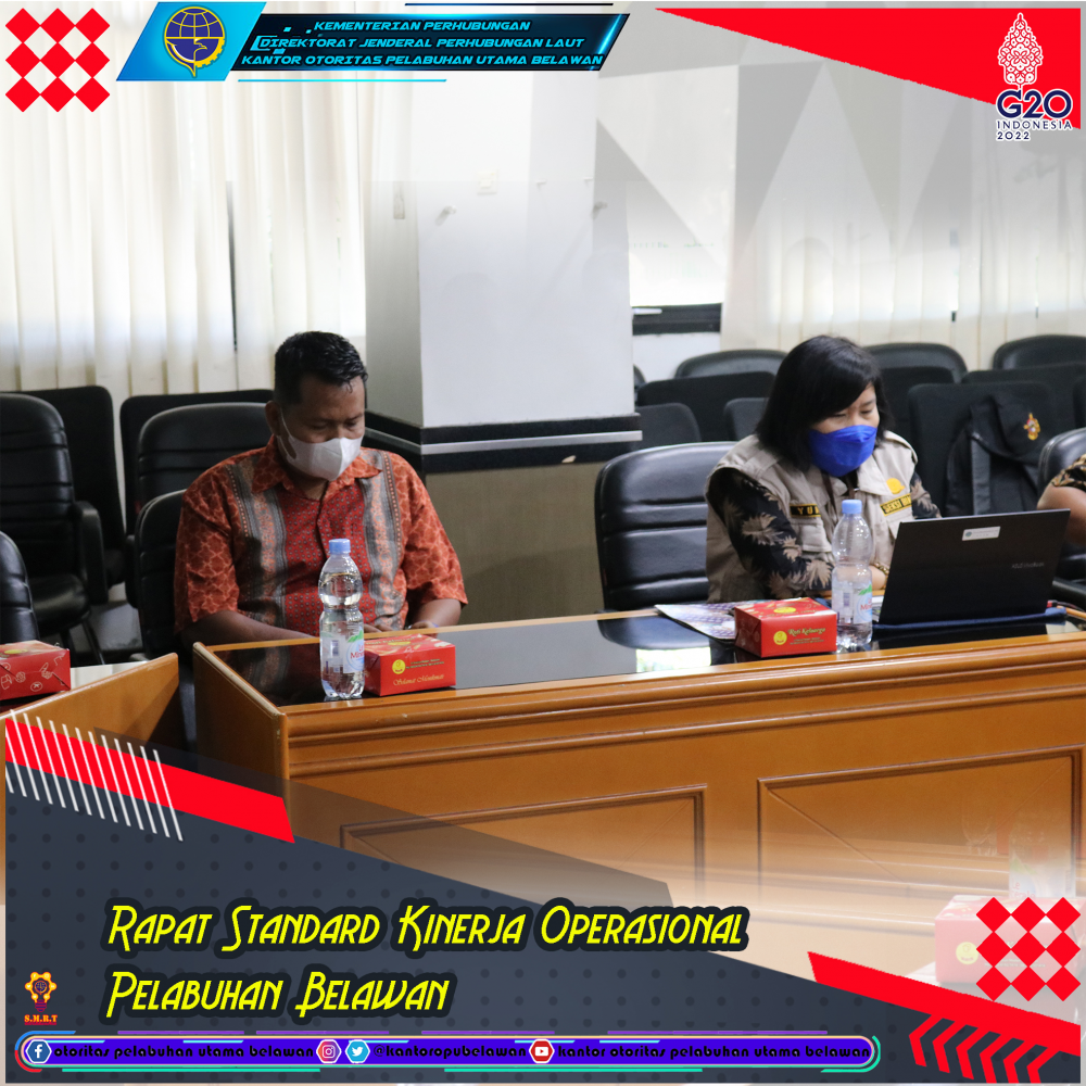 "Rapat Standard Kinerja Operasional Pelabuhan Belawan"