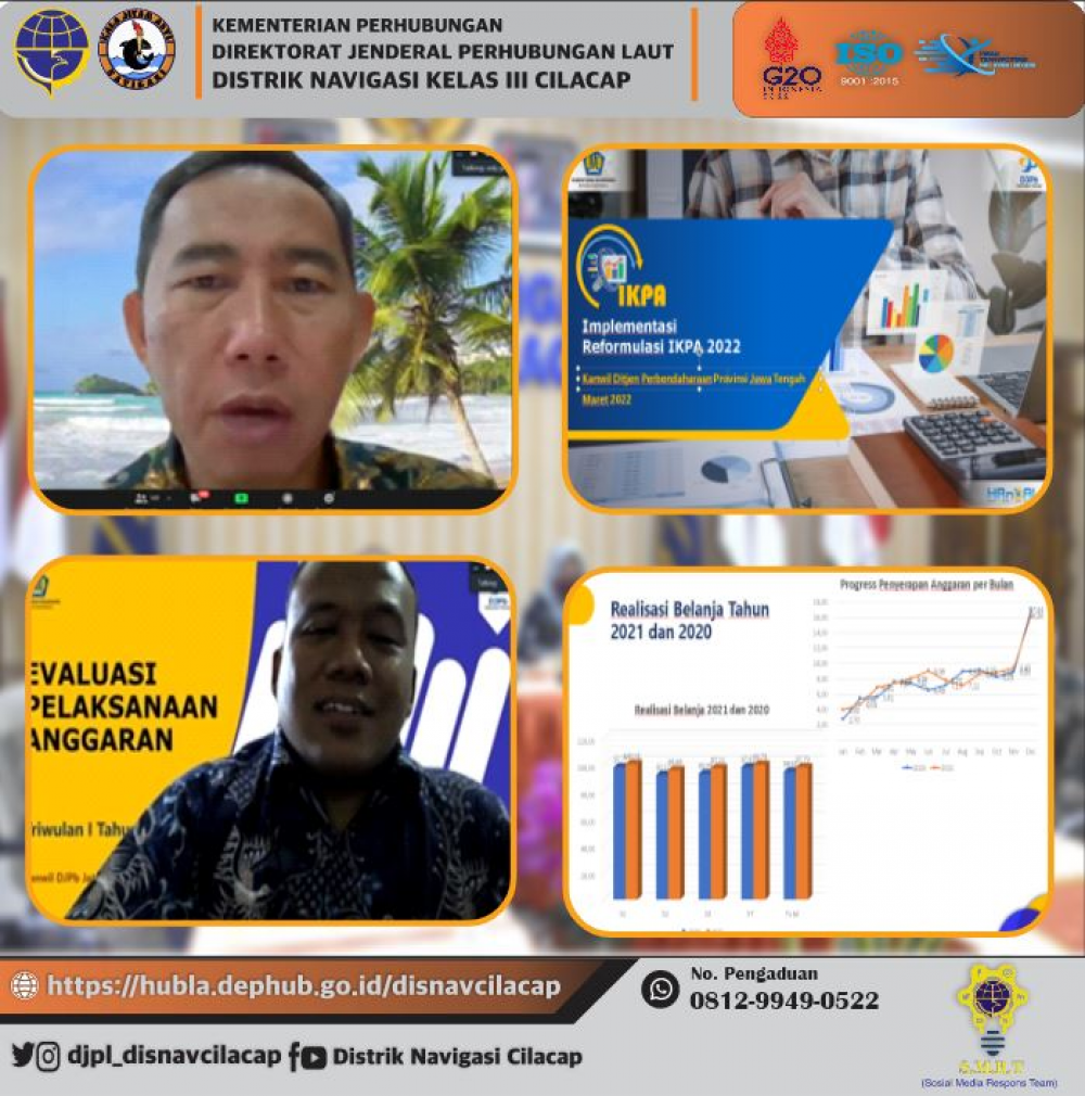 FGD Kegiatan Evaluasi Pelaksanaan Anggaran (EPA) Tri Wulan I Tahun 2022, Jum’at 11 Maret 2022