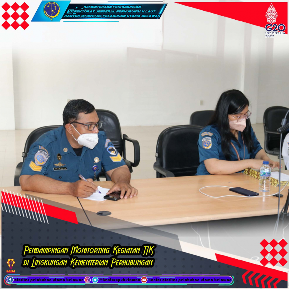 “Rapat Pendampingan Monitoring Kegiatan TIK di Lingkungan Kementerian Perhubungan”
