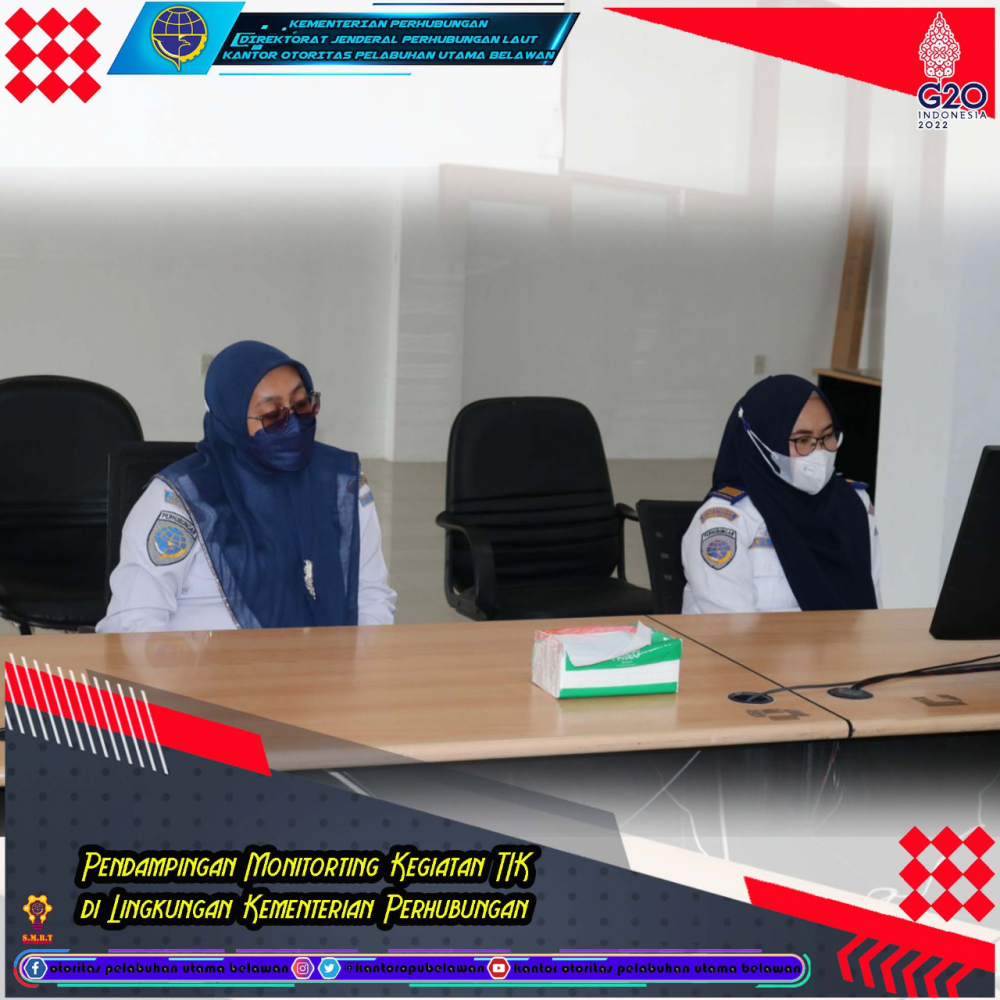 “Rapat Pendampingan Monitoring Kegiatan TIK di Lingkungan Kementerian Perhubungan”