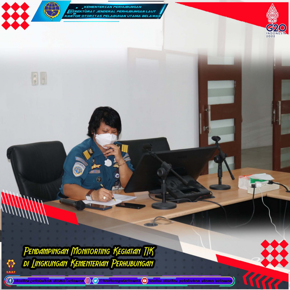 “Rapat Pendampingan Monitoring Kegiatan TIK di Lingkungan Kementerian Perhubungan”