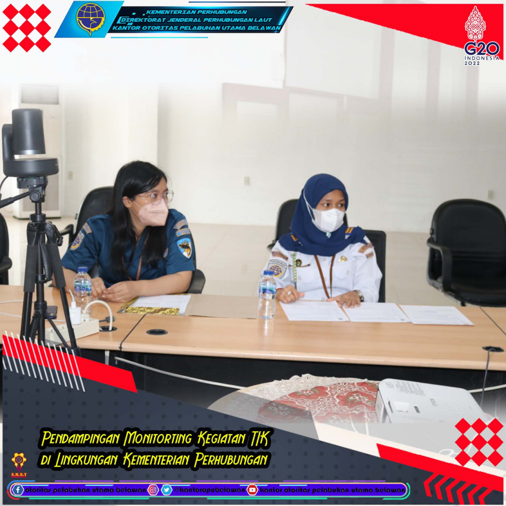 “Rapat Pendampingan Monitoring Kegiatan TIK di Lingkungan Kementerian Perhubungan”