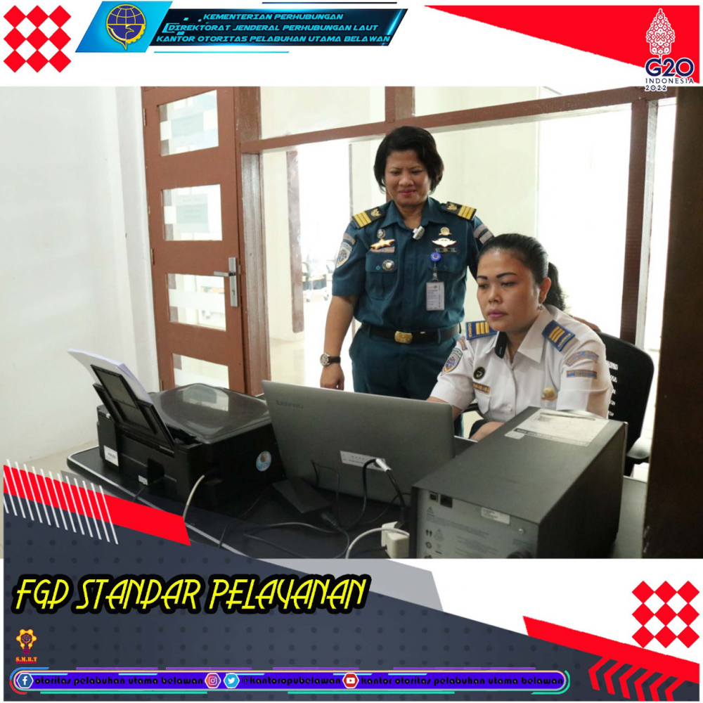 "Focus Group Discussion (FGD) Standar Pelayanan”