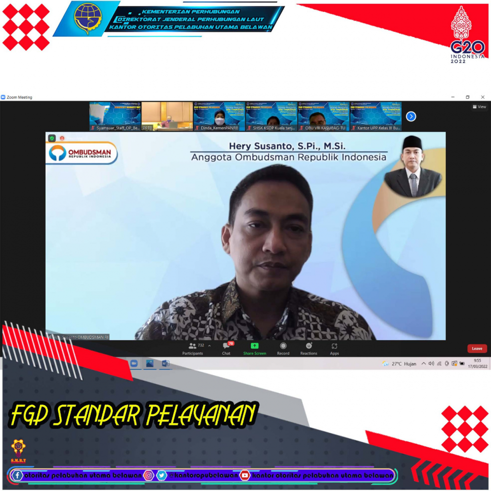 "Focus Group Discussion (FGD) Standar Pelayanan”