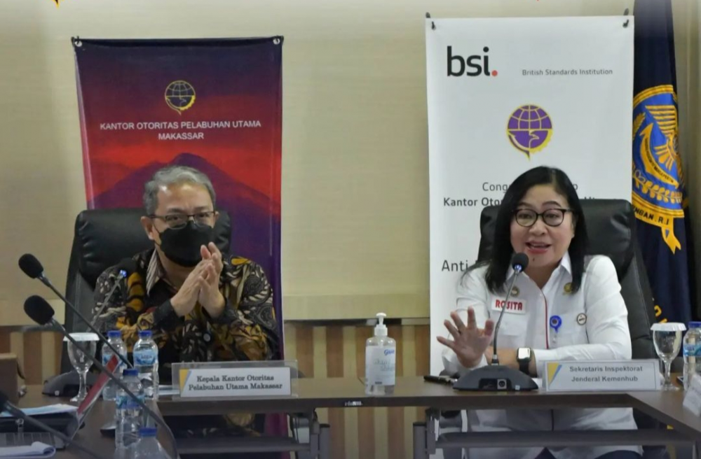 Rapat Upaya Pemenuhan Indikator Stranas PK Bersama Ibu Rosita Sinaga dan Tim, Sekretaris Inspektorat Jenderal Kemenhub