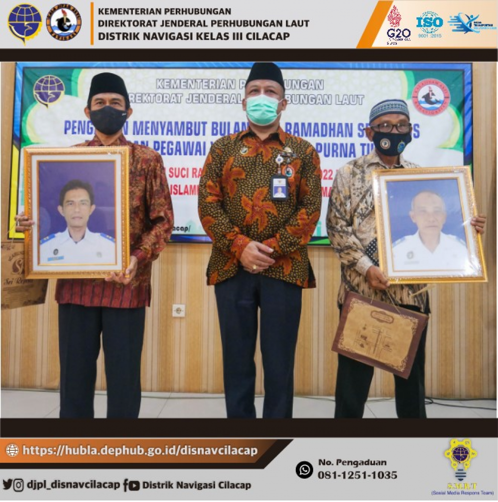 Pengajian Menyambut Bulan Suci Ramadhan 1443 H Dan Pelepasan Pegawai Yang Memasuki Purna Tugas Tahun 2021