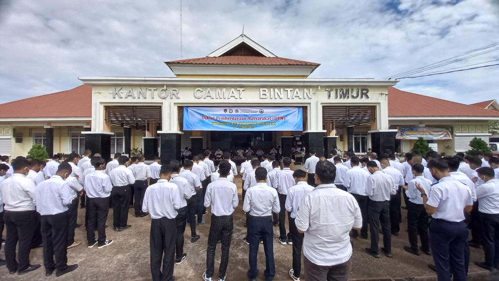 Politeknik Pelayaran Sumatera Barat selenggarakan Diklat Pemberdayaan Masyarakat di Kijang Kota, Bintan Timur, Kabupaten Bintan, Provinsi Kepulauan Riau.