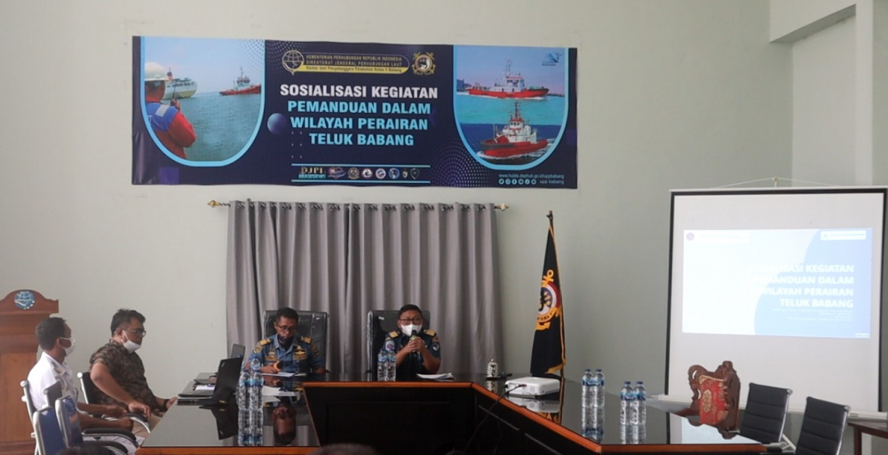 SOSIALISASI PEMANDUAN KAPAL DALAM WILAYAH PERAIRAN TELUK BABANG