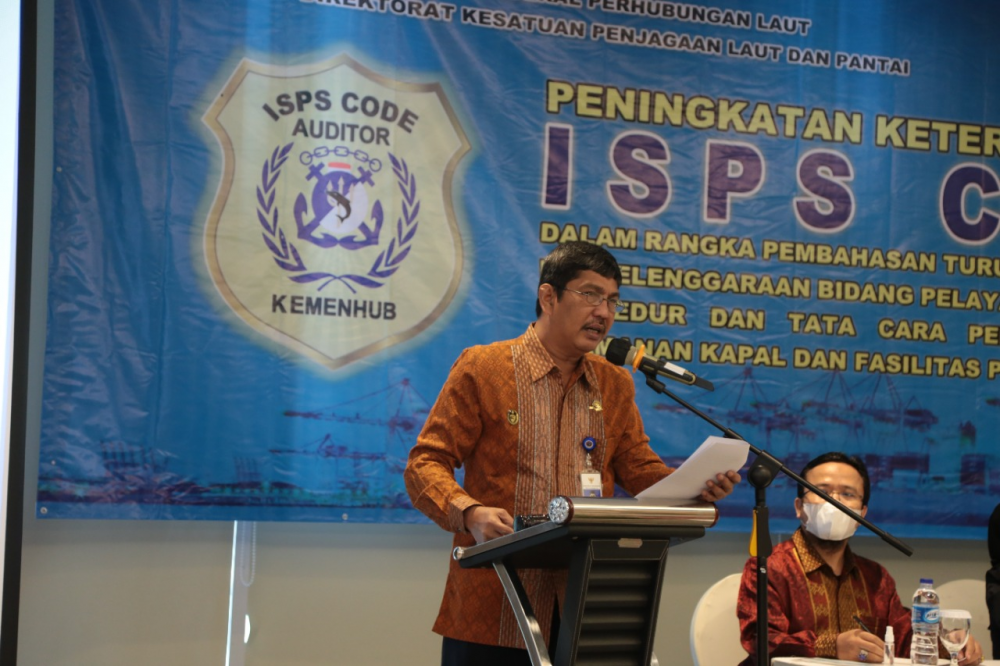 KEMENHUB TINGKATKAN KOMPETENSI AUDITOR ISPS CODE DALAM VERIFIKASI MANAJEMEN KEAMANAN KAPAL DAN FASILITAS PELABUHAN