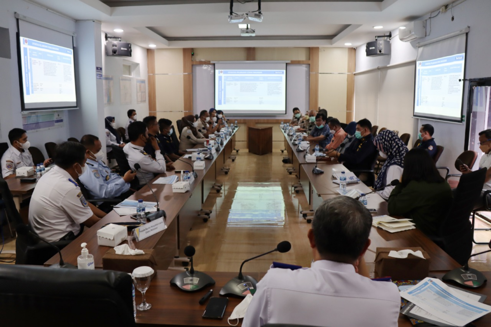 Rapat Pembahasan Piloting Single Submission (SSm) Pengangkut di Pelabuhan Sesuai Amanat Inpres No.5 Tahun 2020 Tentang Penetaan National Logistic Ecosystem (NLE)