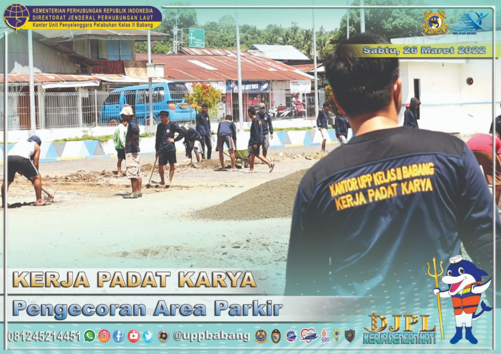 KEGIATAN PADAT KARYA TAHUN 2022 DI LINGKUNGAN KANTOR UPP KELAS II BABANG