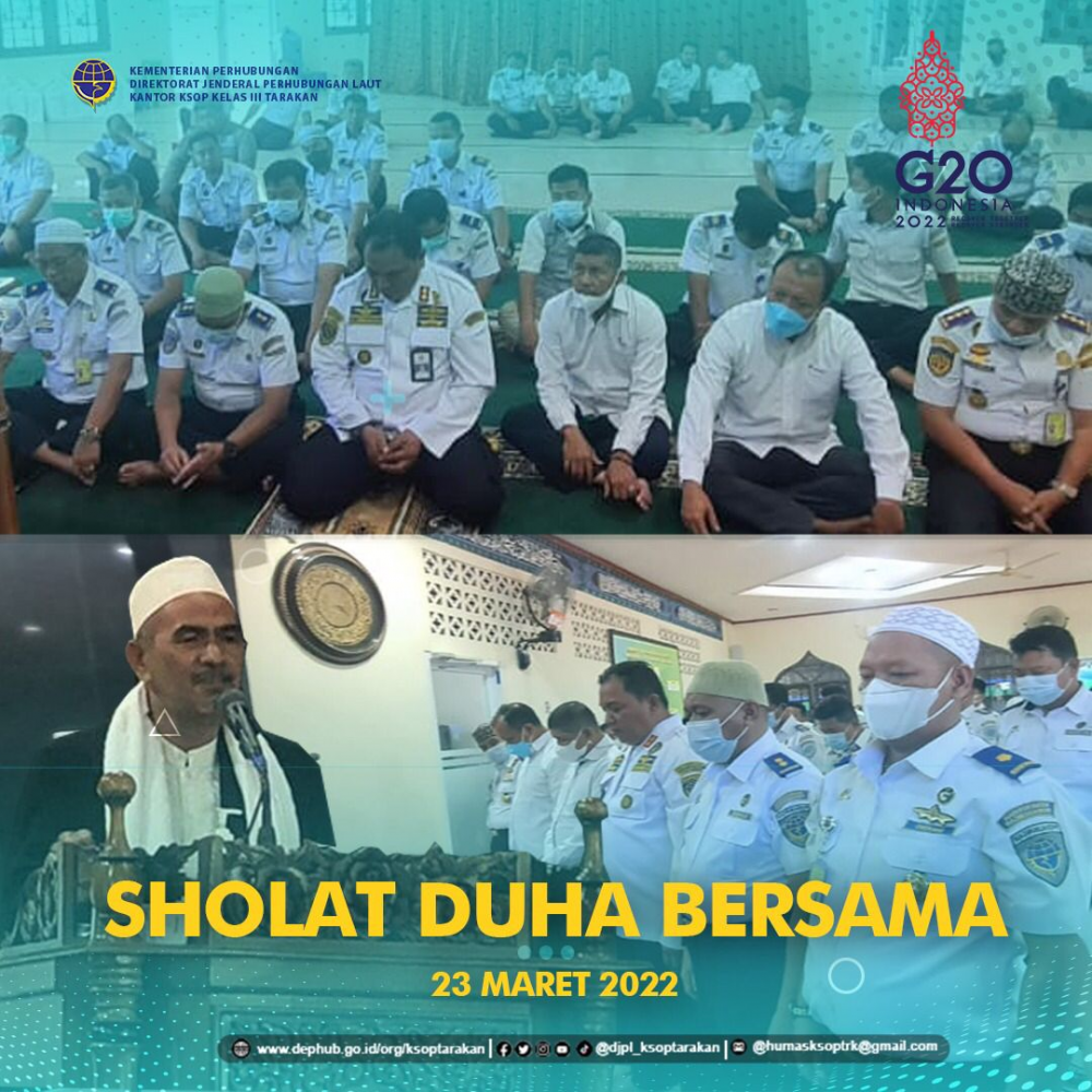 Menyambut Bulan Suci Ramadhan dengan Sholat Duha Bersama