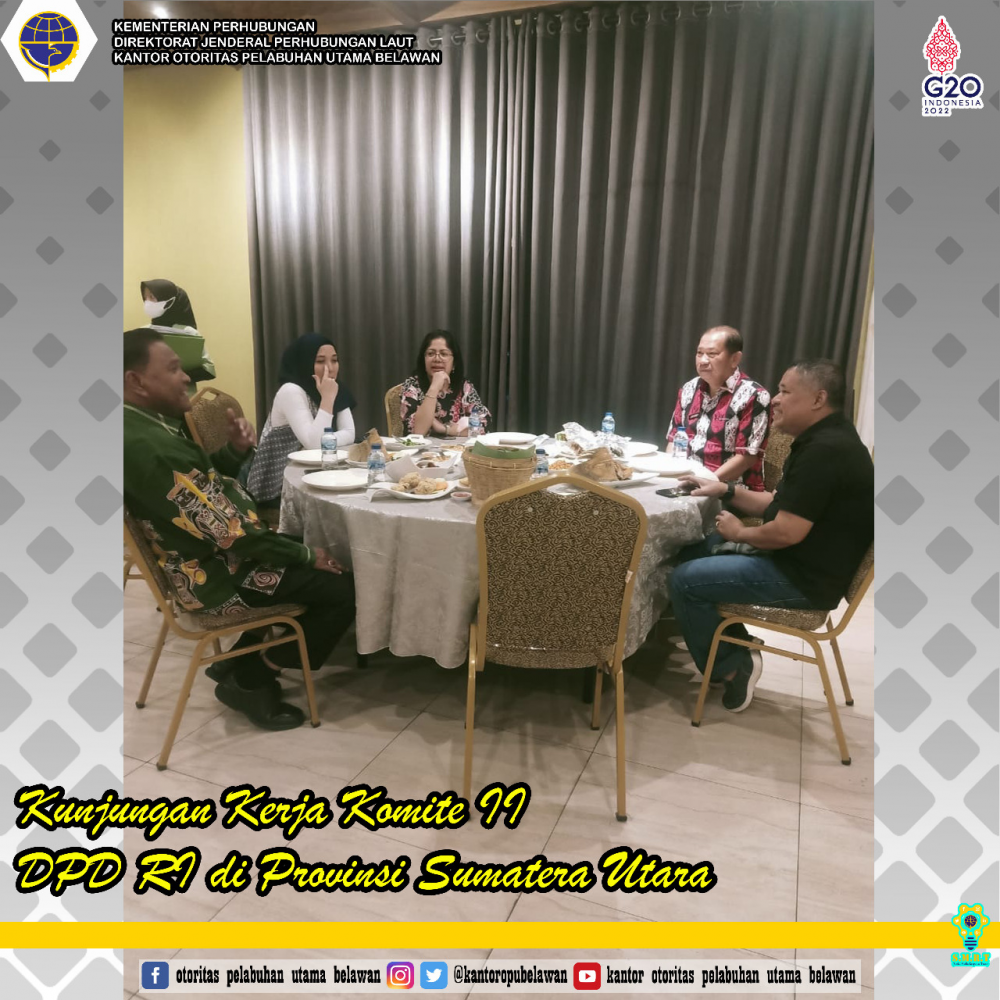 “Kunjungan Kerja Komite II DPD RI ke provinsi Sumut”