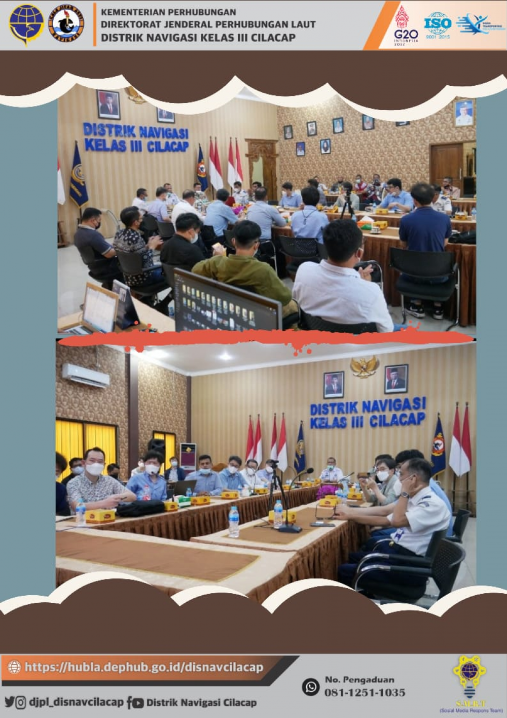Pre Site Survey Plan SBNP Pada Distrik Navigasi Kelas III Cilacap, Selasa 29 Maret 2022