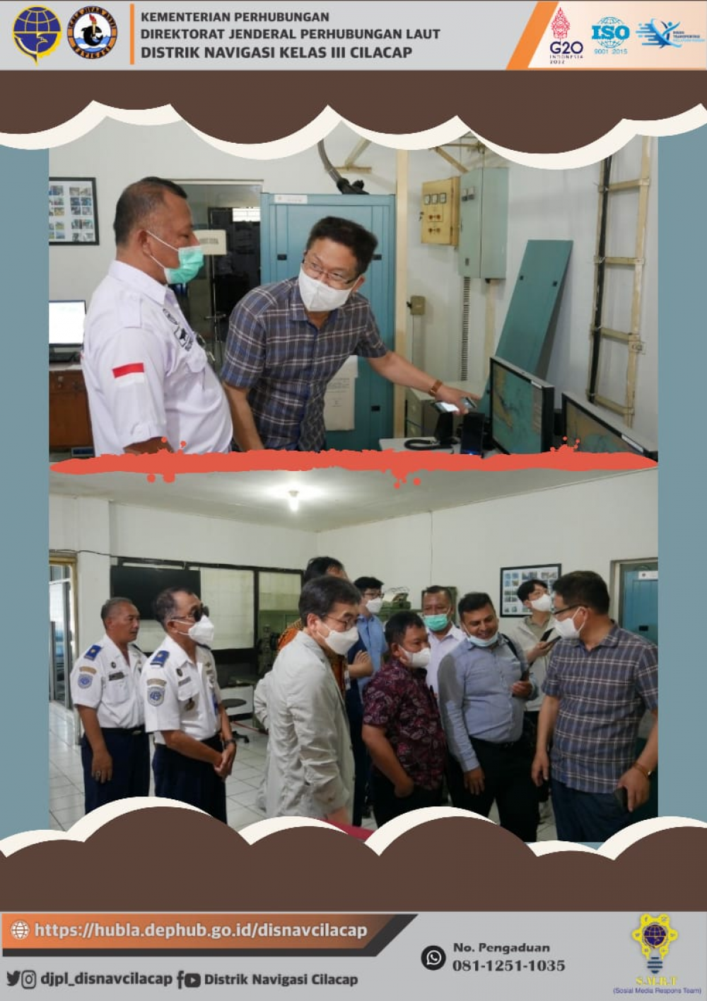 Pre Site Survey Plan SBNP Pada Distrik Navigasi Kelas III Cilacap, Selasa 29 Maret 2022