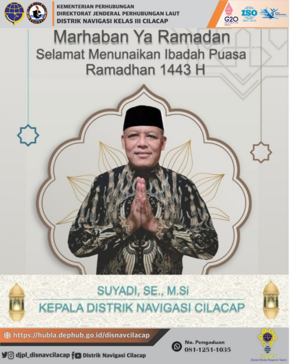 Selamat Menyambut Bulan Suci Ramadhan 1443 H