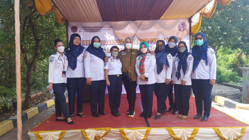BANTU PEREKONOMIAN WARGA, KEMENHUB GELAR PADAT KARYA SELAMA BULAN RAMADAN DI KEPULAUAN SERIBU