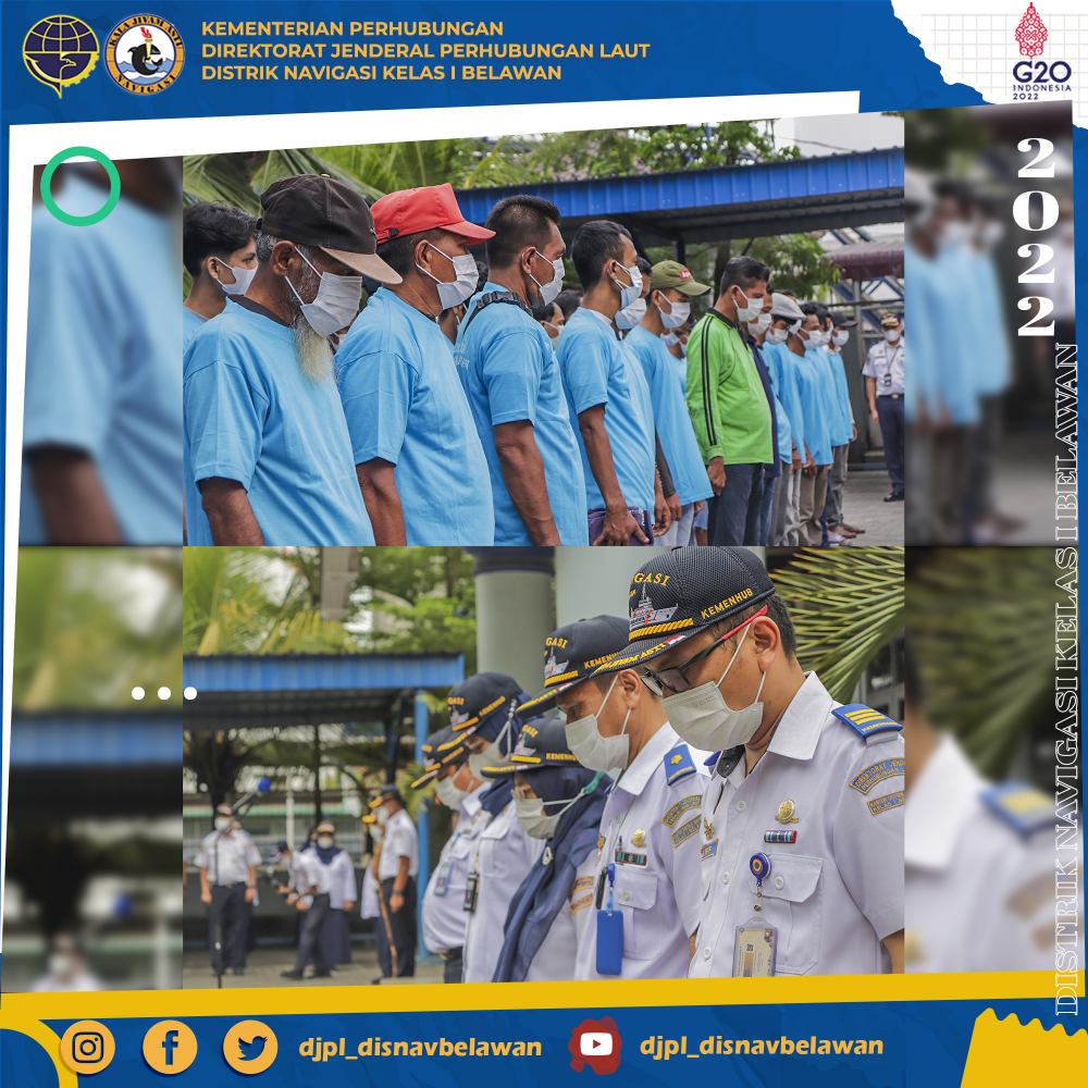 Mendukung Peningkatan Perekonomian Masyarakat Sekitar, Distrik Navigasi Kelas I Belawan Gelar Program Padat Karya
