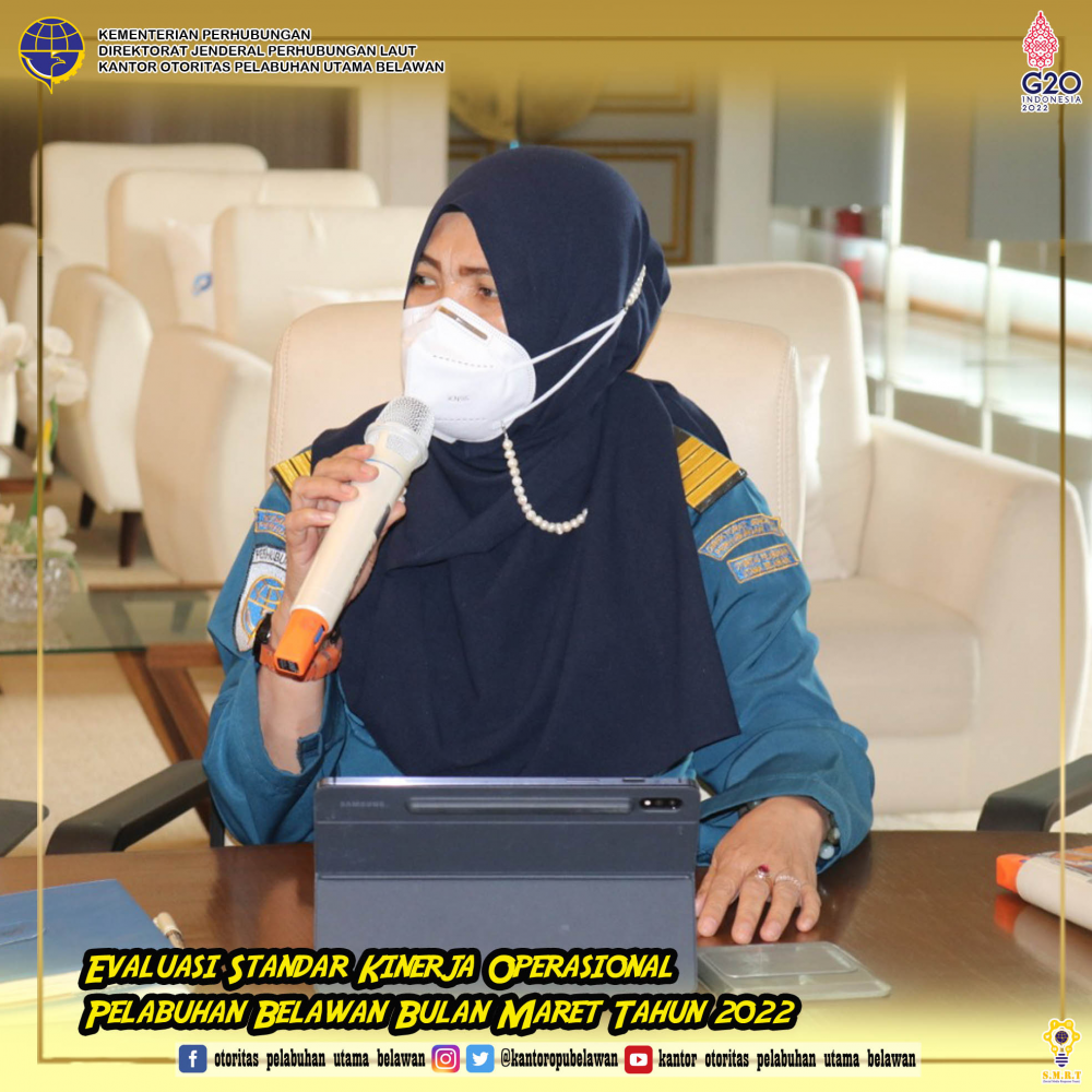 "Rapat Standard Kinerja Operasional Pelabuhan Belawan"