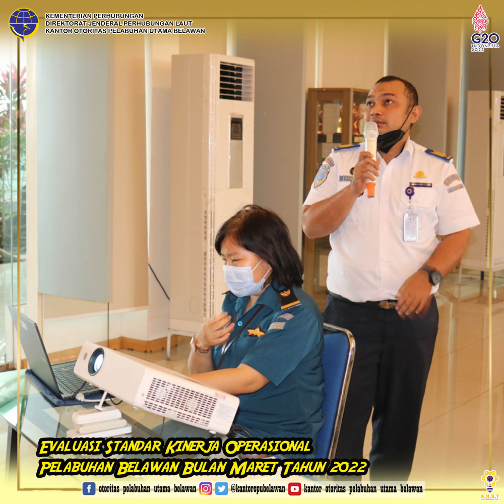 "Rapat Standard Kinerja Operasional Pelabuhan Belawan"