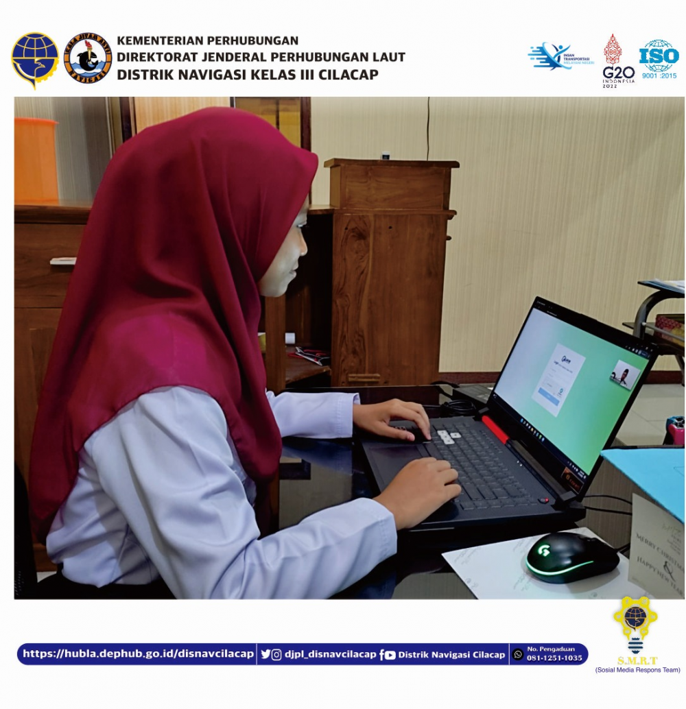 Pembukaan Pelatihan Dasar CPNS Gelombang I Angkatan 1 s.d. 10 Kementerian Perhubungan Tahun 2022 secara Virtual